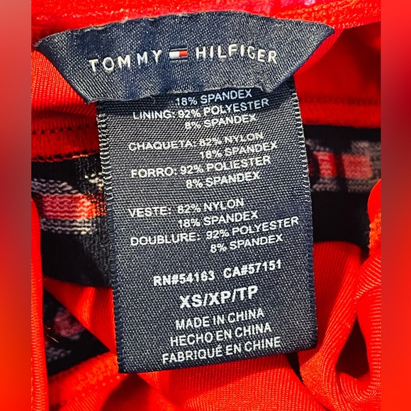 Tommy Hilfiger Bold Red One-Piece - Picture 4 of 4